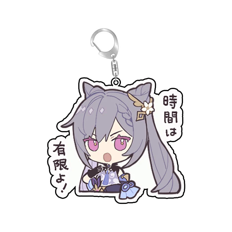 Keqing Keychains