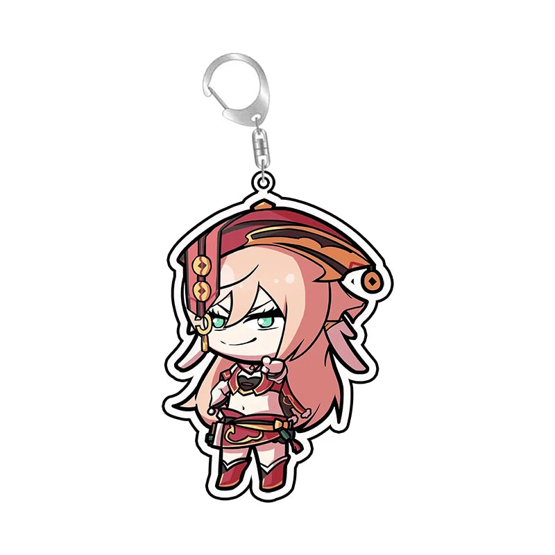 Yanfei Keychains