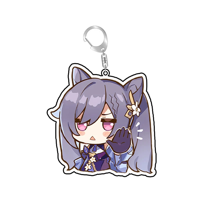 Keqing Keychains