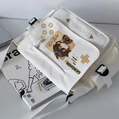 Genshin Impact Character Bag  –  White