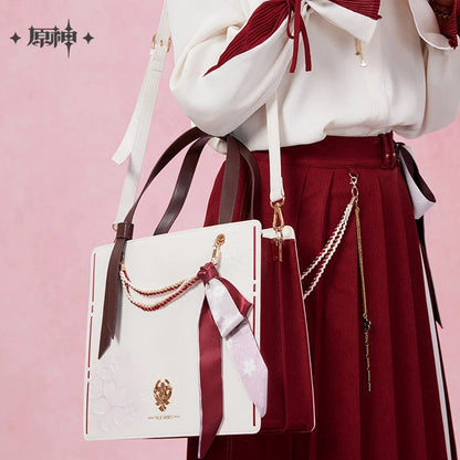 Yae Miko Leather Bag – Handmade