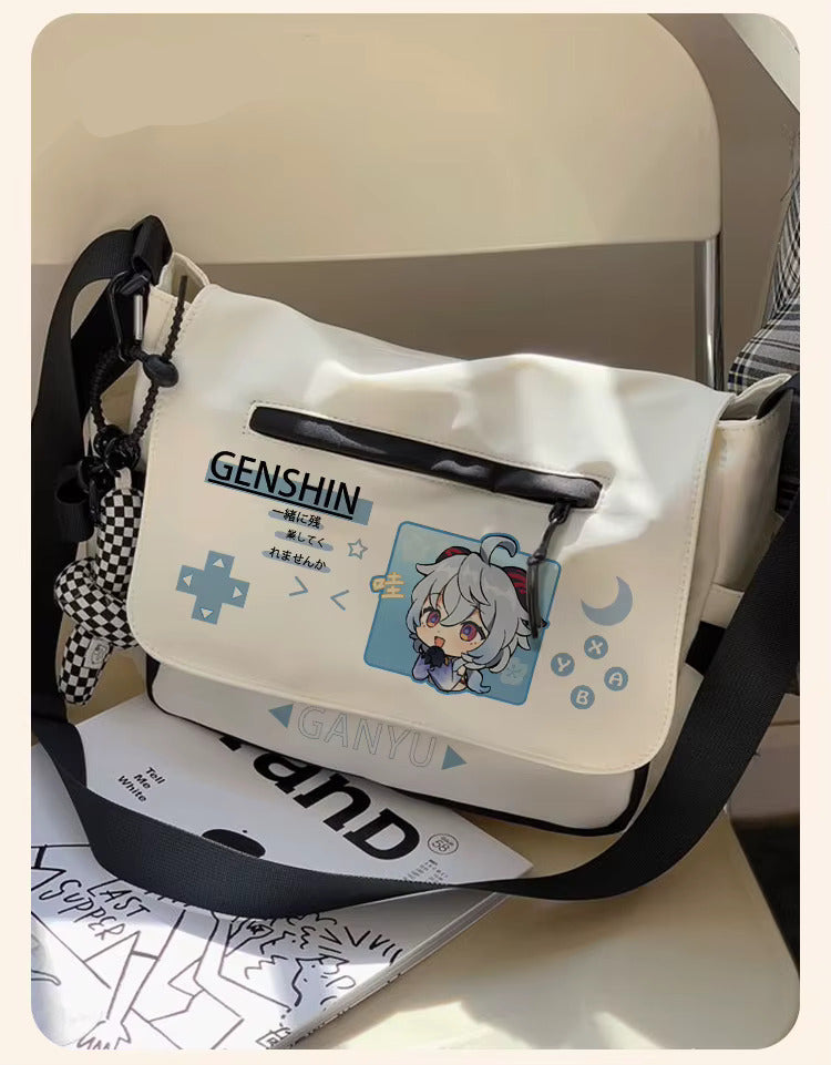 Genshin Impact Character Bag  –  White